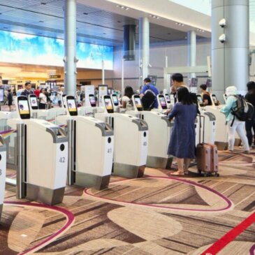 Todos los extranjeros que visiten Singapur utilizarán los nuevos carriles automatizados de inmigración en 2024